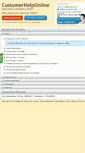 Mobile Screenshot of customerhelponline.com